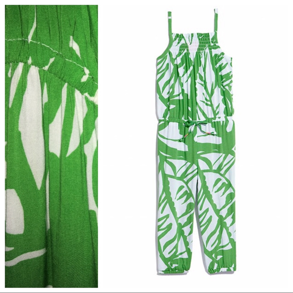 Lilly Pulitzer x Target Green Boom Boom Jumpsuit